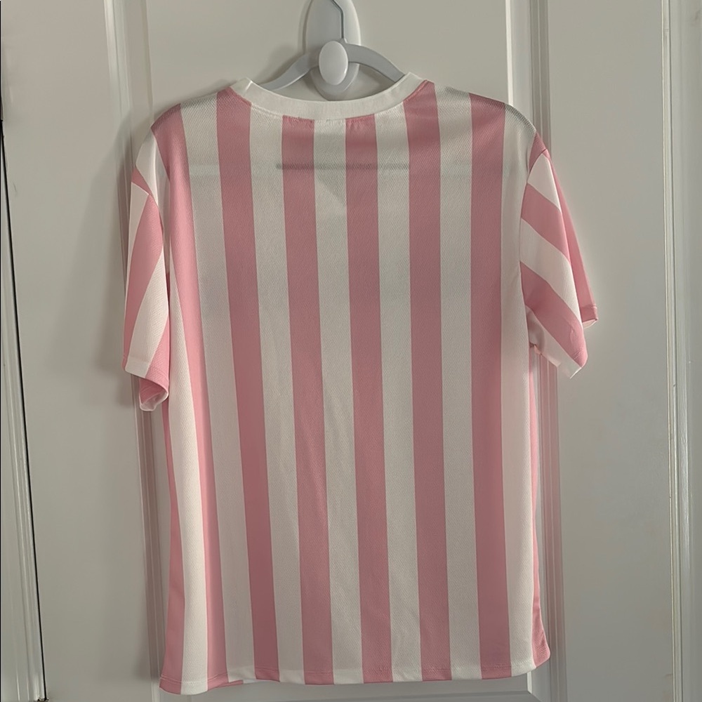 Sailor Moon Pink and White Striped Jersey - Picture 3 of 6